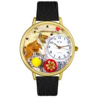 Collie Watch in Gold or Silver Unisex G 0130004