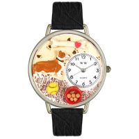 Corgi Watch in Silver Unisex U 0130029