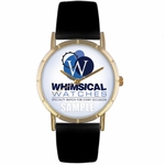 Corporate Logo Print Watch in Gold Classic P 0000014 Corporate Logo Print Watch in Gold Classic P 0000014
