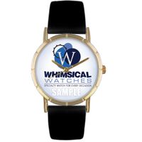 Corporate Logo Print Watch in Gold Classic P 0000014