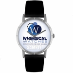 Corporate Logo Print Watch in Silver Classic R 0000014 Corporate Logo Print Watch in Silver Classic R 0000014