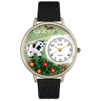 Cow Watch in Silver Unisex U 0110018