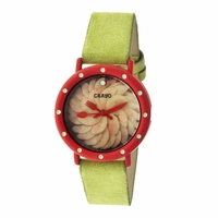 Crayo Cr2101 Slice Of Time Ladies Watch
