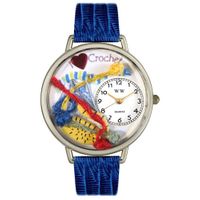 Crochet Watch in Silver Unisex U 0450011