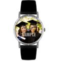 Custom Graduation Photo Watch Classic Silver Style R 0000003 Custom Graduation Photo Watch Classic Silver Style R 0000003