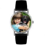Custom Pets Photo Watch Classic Silver Style R 0000007 Custom Pets Photo Watch Classic Silver Style R 0000007