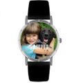 Custom Pets Photo Watch Classic Silver Style R 0000007 Custom Pets Photo Watch Classic Silver Style R 0000007