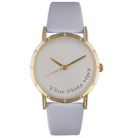Custom Photo Watch Classic Gold Style P 0000001