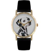 Dalmatian Print Watch in Gold Classic P 0130031