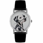 Dalmatian Print Watch in Silver Classic R 0130031 Dalmatian Print Watch in Silver Classic R 0130031