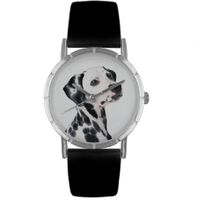 Dalmatian Print Watch in Silver Classic R 0130031