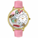 Dessert Lover Watch in Gold or Silver Unisex G 0310014