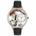 Doctor Watch in Silver Unisex U 0620018 Doctor Watch in Silver Unisex U 0620018