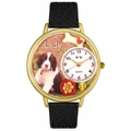 Dog Lover with Miniatures Watch in Gold or Silver Unisex G 0130080 Dog Lover with Miniatures Watch in Gold or Silver Unisex G 0130080