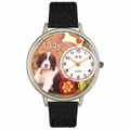 Dog Lover with Miniatures Watch in Silver Unisex U 0130080 Dog Lover with Miniatures Watch in Silver Unisex U 0130080
