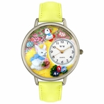 Easter Bunny Watch in Silver Unisex U 1220015 Easter Bunny Watch in Silver Unisex U 1220015