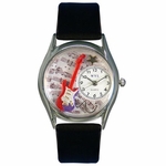 Electric Guitar Watch Classic Silver Style S 0510006