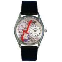 Electric Guitar Watch Classic Silver Style S 0510006