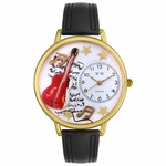 Electric Guitar Watch in Gold or Silver Unisex G 0510004