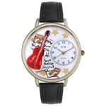 Electric Guitar Watch in Silver Unisex U 0510004