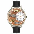 Faith Hope Love Joy Watch in Gold or Silver Unisex U 0710015 Faith Hope Love Joy Watch in Gold or Silver Unisex U 0710015