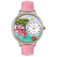 Flamingo Watch in Silver Unisex U 0150001
