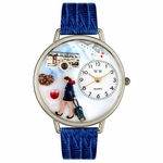 Flight Attendant Watch in Silver Unisex U 0610007 Flight Attendant Watch in Silver Unisex U 0610007