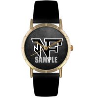 Football Fundraising Print Watch in Gold Classic P 0000009