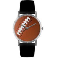 Football Lover Print Watch Classic Silver Style R 0840017