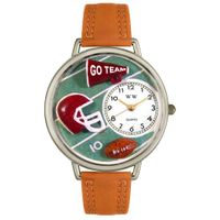 Football Watch in Silver Unisex U 0820008