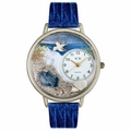 Footprints Watch in Silver Unisex U 0710013 Footprints Watch in Silver Unisex U 0710013
