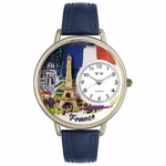 France Watch in Gold or Silver Unisex U 1420006