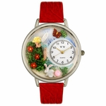 Garden Fairy Watch in Silver Unisex U 1210010 Garden Fairy Watch in Silver Unisex U 1210010