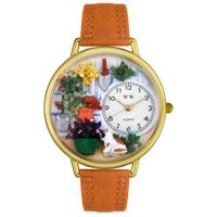 Gardening Watch in Gold or Silver Unisex G 1210008