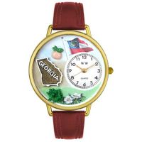 Georgia State Watch in Gold or Silver Unisex G 1410010