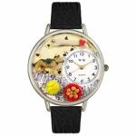 German Shepherd Watch in Silver Unisex U 0130040 German Shepherd Watch in Silver Unisex U 0130040