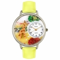 Giraffe Watch in Silver Unisex U 0150007 Giraffe Watch in Silver Unisex U 0150007