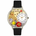 Golden Retriever Watch in Silver Unisex U 0130042 Golden Retriever Watch in Silver Unisex U 0130042