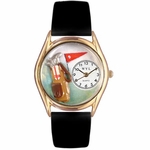 Golf Bag Watch Classic Gold Style C 0820010 Golf Bag Watch Classic Gold Style C 0820010