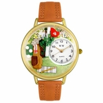 Golf Bag Watch in Gold or Silver Unisex G 0810002 Golf Bag Watch in Gold or Silver Unisex G 0810002