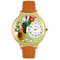 Golf Bag Watch in Gold or Silver Unisex G 0810002 Golf Bag Watch in Gold or Silver Unisex G 0810002
