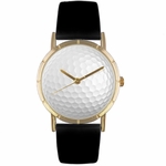 Golf Lover Print Watch Classic Gold Style P 0840009 Golf Lover Print Watch Classic Gold Style P 0840009