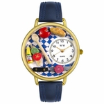 Gourmet Watch in Gold or Silver Unisex G 0310001