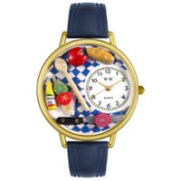Gourmet Watch in Gold or Silver Unisex G 0310001