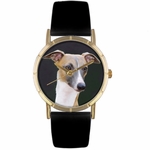 Greyhound Print Watch in Gold Classic P 0130046 Greyhound Print Watch in Gold Classic P 0130046
