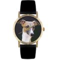 Greyhound Print Watch in Gold Classic P 0130046 Greyhound Print Watch in Gold Classic P 0130046