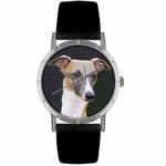 Greyhound Print Watch in Silver Classic R 0130046 Greyhound Print Watch in Silver Classic R 0130046