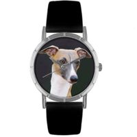 Greyhound Print Watch in Silver Classic R 0130046