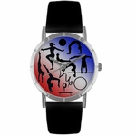 Gymnastics Lover Print Watch Classic Silver Style R 0840024 Gymnastics Lover Print Watch Classic Silver Style R 0840024