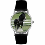 Gypsy Vanner Horse Print Watch in Silver Classic R 0110026 Gypsy Vanner Horse Print Watch in Silver Classic R 0110026